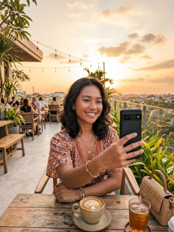 Cafe lifestyle content