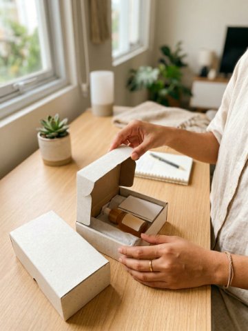 Product unboxing content